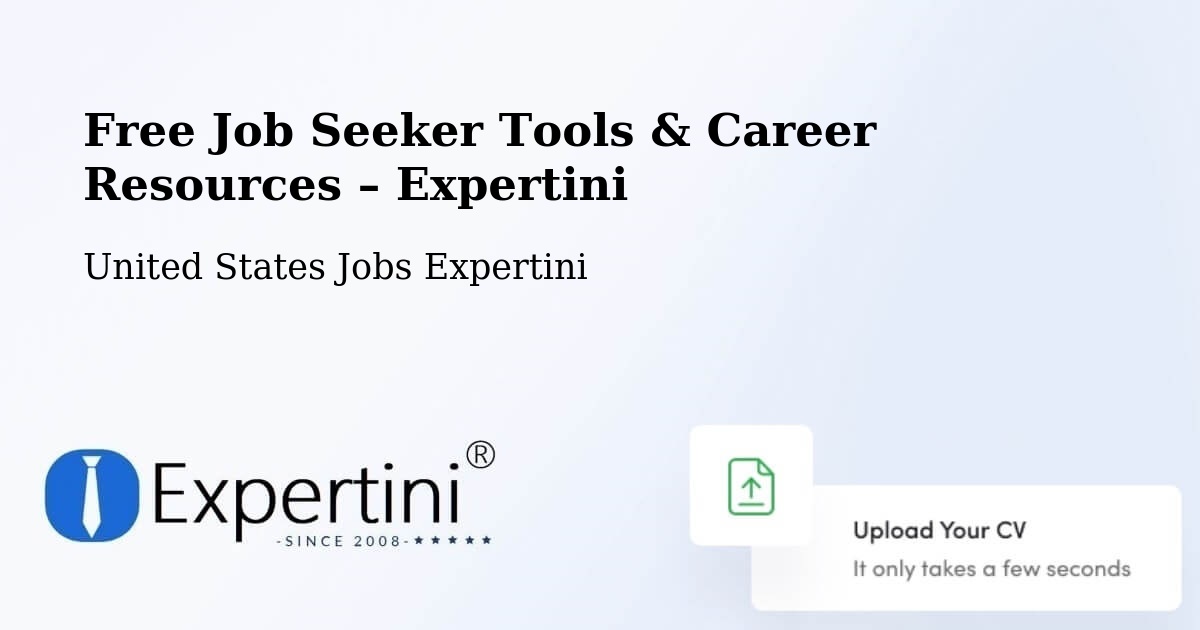 Free Job Seeker Tools & Career Resources – York - York, United States Jobs Expertini